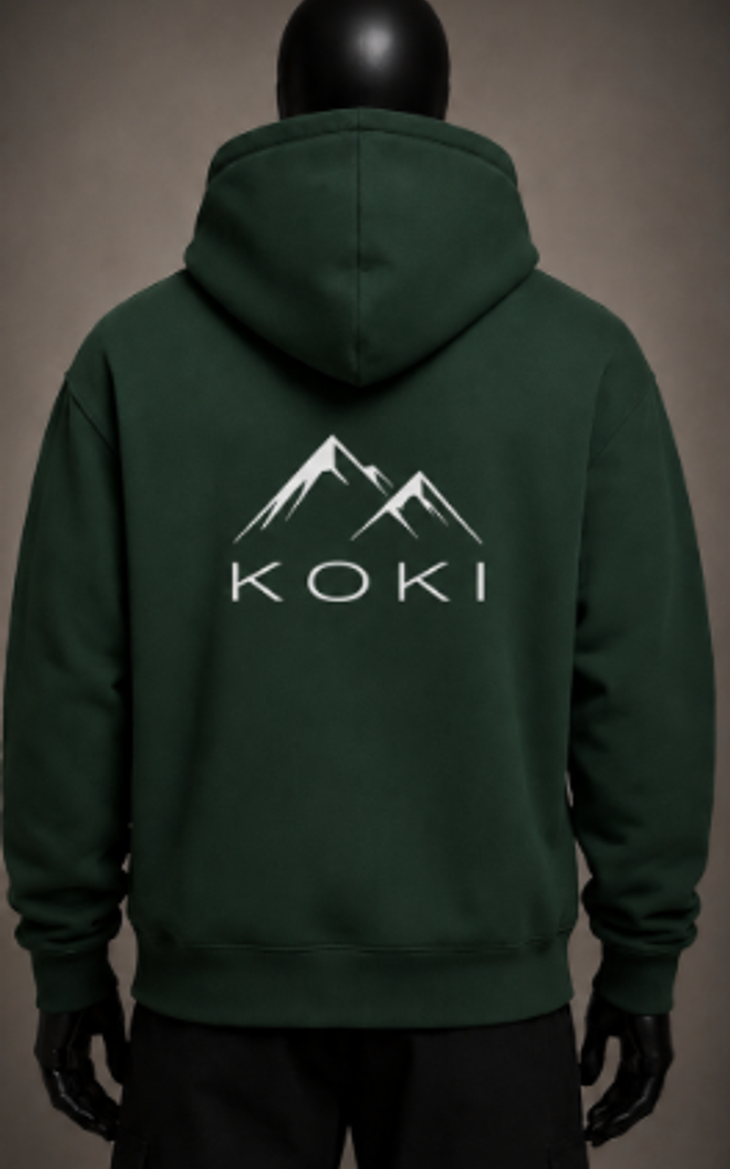 Mountain Logo Hoodie — back