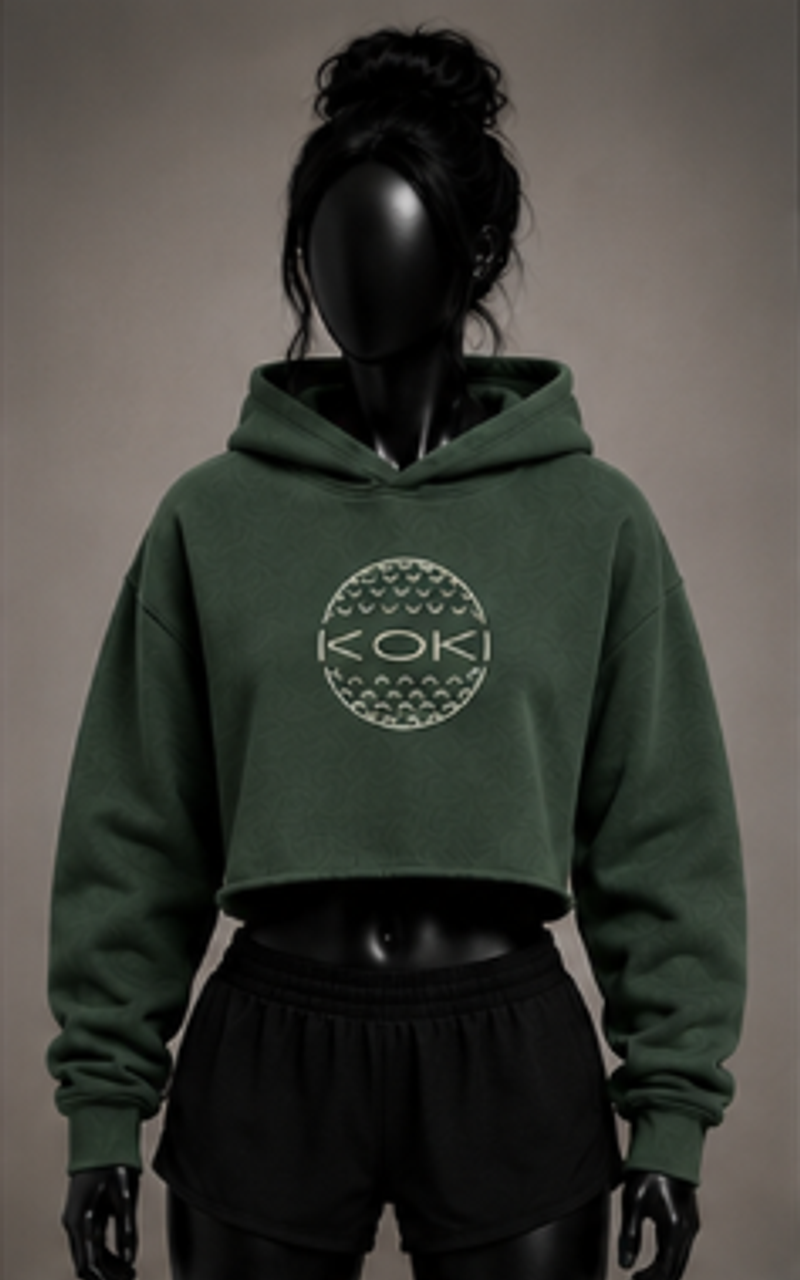 Women's Fairway Crop Hoodie