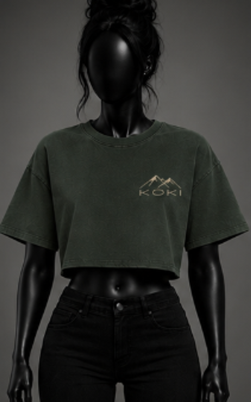 Women's Mountain Crop Tee