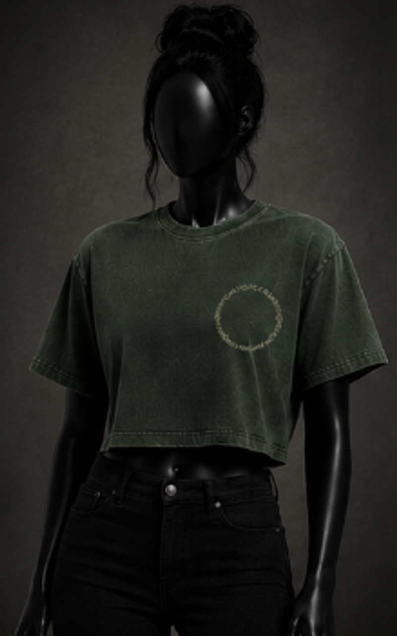 Women's Yoga Crop Tee